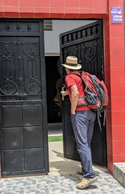 entrée-au-gite voyageur au Gite