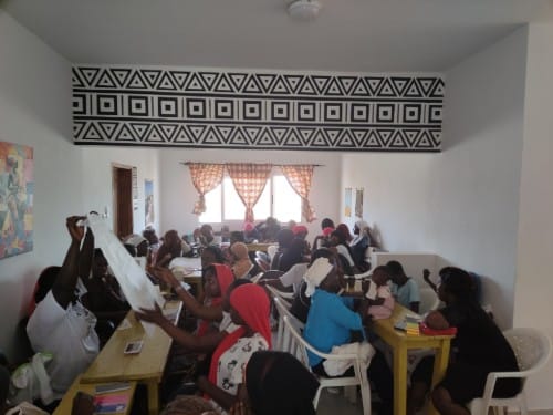 photoseminaire1 Durant le séminaire au Gite école